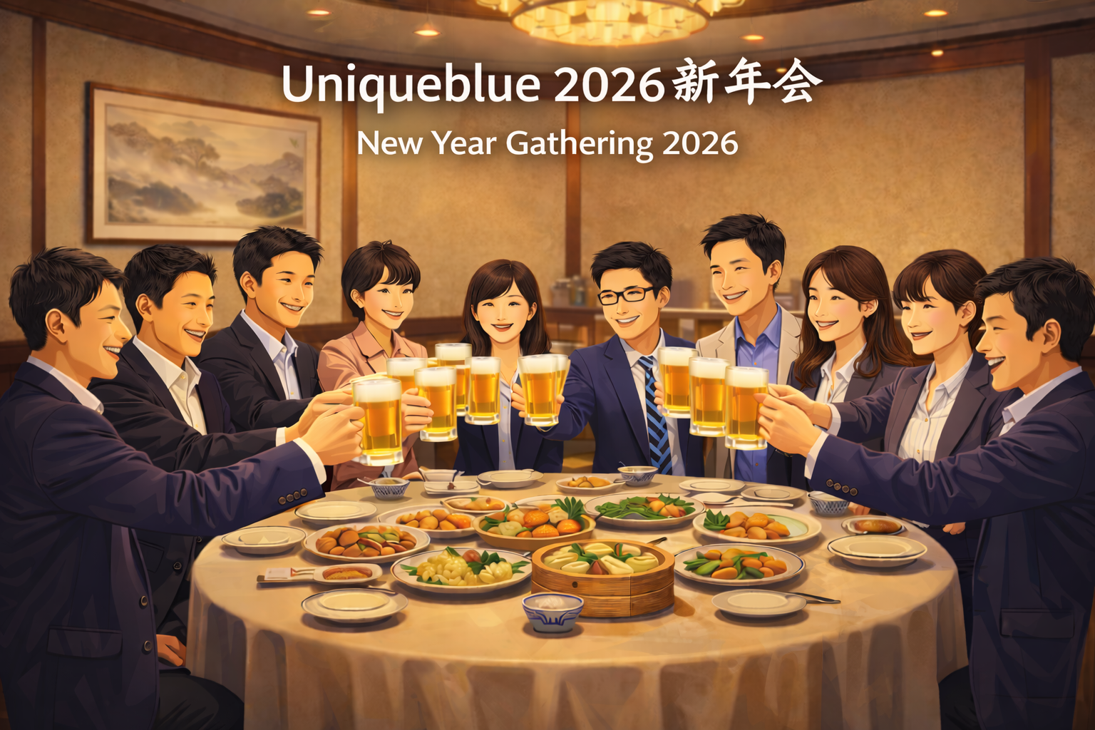 新たな一年のスタート ― Uniqueblue新年会を開催しました